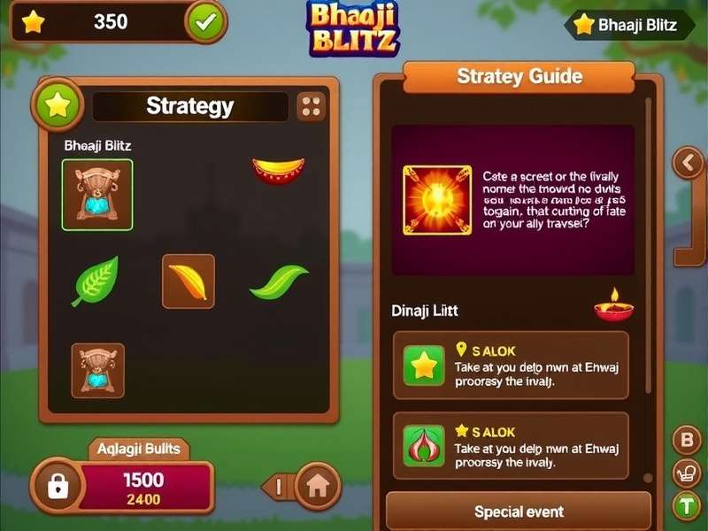 Bhaji Blitz Diwali special event screenshot